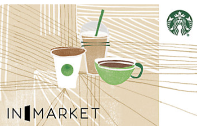 $10 Starbucks Gift Card